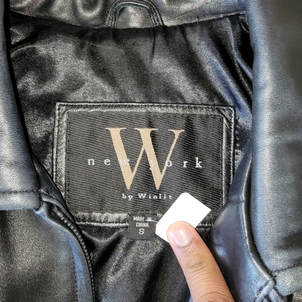 leather jacket - Picture 6 of 12